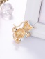 Fashion Pink Alloy Mouse Brooch