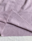 Fashion Light Purple Knitted Plush Sweater