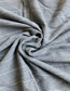 Fashion Gray Knitted Tassel Scarf