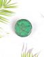 Fashion Green Alloy Drip Oil Pentagram Brooch
