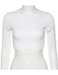 Fashion White Short-sleeved T-shirt
