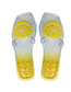 Fashion Poached Egg Fruit Slippers Non-slip Crystal Transparent Slippers