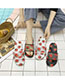 Fashion Strawberry With Black Fruit Fruit Sandals