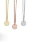 Fashion Rose Gold Gold-plated 316l Titanium Steel Necklace
