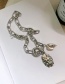 Fashion Silver Shaped Natural Pearl Necklace