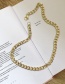 Fashion Golden Alloy Chain Necklace