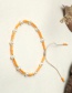 Fashion Rust Red Rice Beads Hand-woven Natural Freshwater Pearl Bracelet