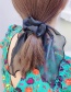 Fashion Black Bow Ribbon: Ribbon: Colon Circle Hair Rope
