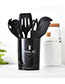 Fashion Black Suit (without Hooks) 11 Sets Of Containers For Silica Gel Tableware
