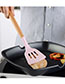 Fashion Small Soup Spoon Pink Solid Wood Handle With Bucket And Silica Gel Kitchenware