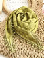 Fashion Retro Green Make The Old Dirty Embroidered Scarf Scarf