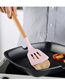 Fashion Fried Shovel Solid Wood Handle With Bucket Silica Gel Kitchenware Set