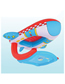 Fashion Color Children's Boat Shade Swimming Ring Aircraft Mount