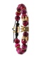 Fashion Tiger Eye Beads Tiger Eye Emperor Stone Woven Beaded Crown Geometric Bracelet