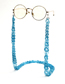 Fashion 1 Blue Acrylic Chain Solid Color Glasses Chain