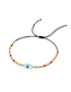 Fashion Small Diamond Hand-woven Rice Beads Eye Adjustable Bracelet