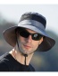 Fashion Beige Breathable Mesh Shading Mesh Fisherman Hat