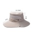Fashion Dark Gray Breathable Mesh Shading Mesh Fisherman Hat