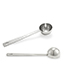Fashion Silver Stainless Steel Measuring Spoon With Scale