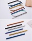 Fashion Rainbow Colors Stainless Steel Titanium Plated Straw Set