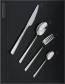 Fashion Silver Fork Stainless Steel Western Food Cutlery