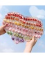 Fashion 10 Bags Of Fruit Series Candy Animal Fruit Flower Contrast Elastic Hair Rope