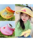 Fashion Blue Drinks 2 Years Old-12 Years Old Animal Color Stitching Adjustable Children S Sun Hat (45cm-63cm)