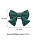 Fashion Yellow Large Bowknot Fabric Double-layer Hairpin Hair Rope Clip