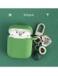 Fashion Love + Green Headphone Case Avocado Love Sunflower Seeds Wireless Bluetooth Headset Silicone Case