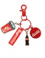 Fashion Cola Coke Apple Bluetooth Wireless Headset Silicone Pendant (1/2 Generation)