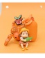 Fashion Sun + Orange Headphone Case Miyazaki Xiaomei Wireless Bluetooth Headset Silicone Case