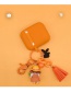 Fashion Bee Model + Orange Headphone Case Miyazaki Xiaomei Wireless Bluetooth Headset Silicone Case