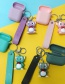 Fashion Pink Mouse + Pink Headphone Case (1st Generation) Mouse Apple Wireless Bluetooth Headset Silicone Case