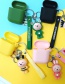 Fashion Pink Rabbit + Pink Headphone Case (2nd Generation) Animal Apple Wireless Bluetooth Headset Silicone Case