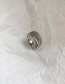 Fashion Inner Diameter Is About 1.7cm (no. 7) Diamond Hollow Alloy Ring