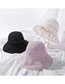 Fashion Pink Sequin Lace Sunscreen Fisherman Hat