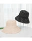 Fashion Pink Daisy Lace Sunscreen Fisherman Hat