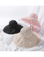 Fashion Yellow Lace Lightweight Breathable Tether Straps Big Brim Cap