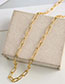 Fashion Golden Alloy Pearl Multi-layer Necklace Set