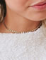 Fashion 14k Gold Gold-plated Titanium Steel Round Chain Necklace