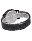Fashion Female Black Face Round Turntable Steel Belt Quartz Couple Watch