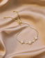 Fashion Golden Octagonal Diamond Adjustable Bracelet
