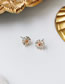 Fashion Earrings Zircon Daisy Flower Earrings Necklace Bracelet