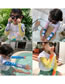 Fashion Party On White Animal Print Uv Protection Children's Sunscreen Ice Silk Sleeve