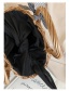Fashion Coffee Color Straw Woven Bow Pendant Handbag