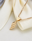 Fashion Golden Gold-plated Wings Earring Necklace Set