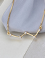 Fashion Golden Constellation Gold Plated Diamond Earring Necklace Set
