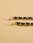 Fashion Golden Geometric Single-layer Chain Handmade Flannel Winding Glasses Chain