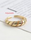 Fashion Golden Spiral ring