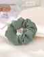 Fashion Gray-green Striped Fabric High Elasticity Large Intestine Loop Hair Rope